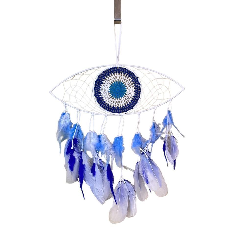 Evil Eye Feather Dream Catcher